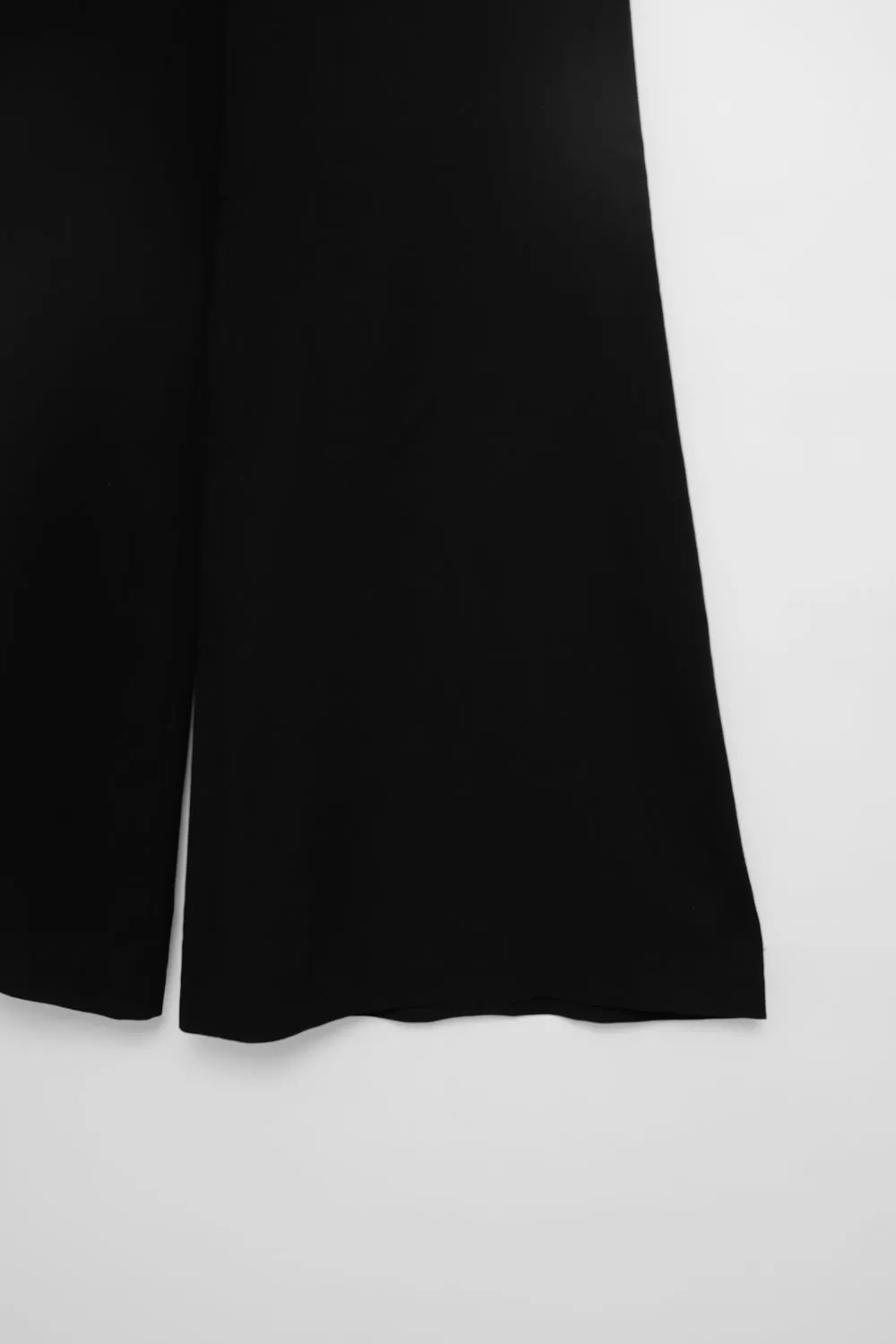 0060_VINTAGE 1960 BLACK WIDE LEG PANTS