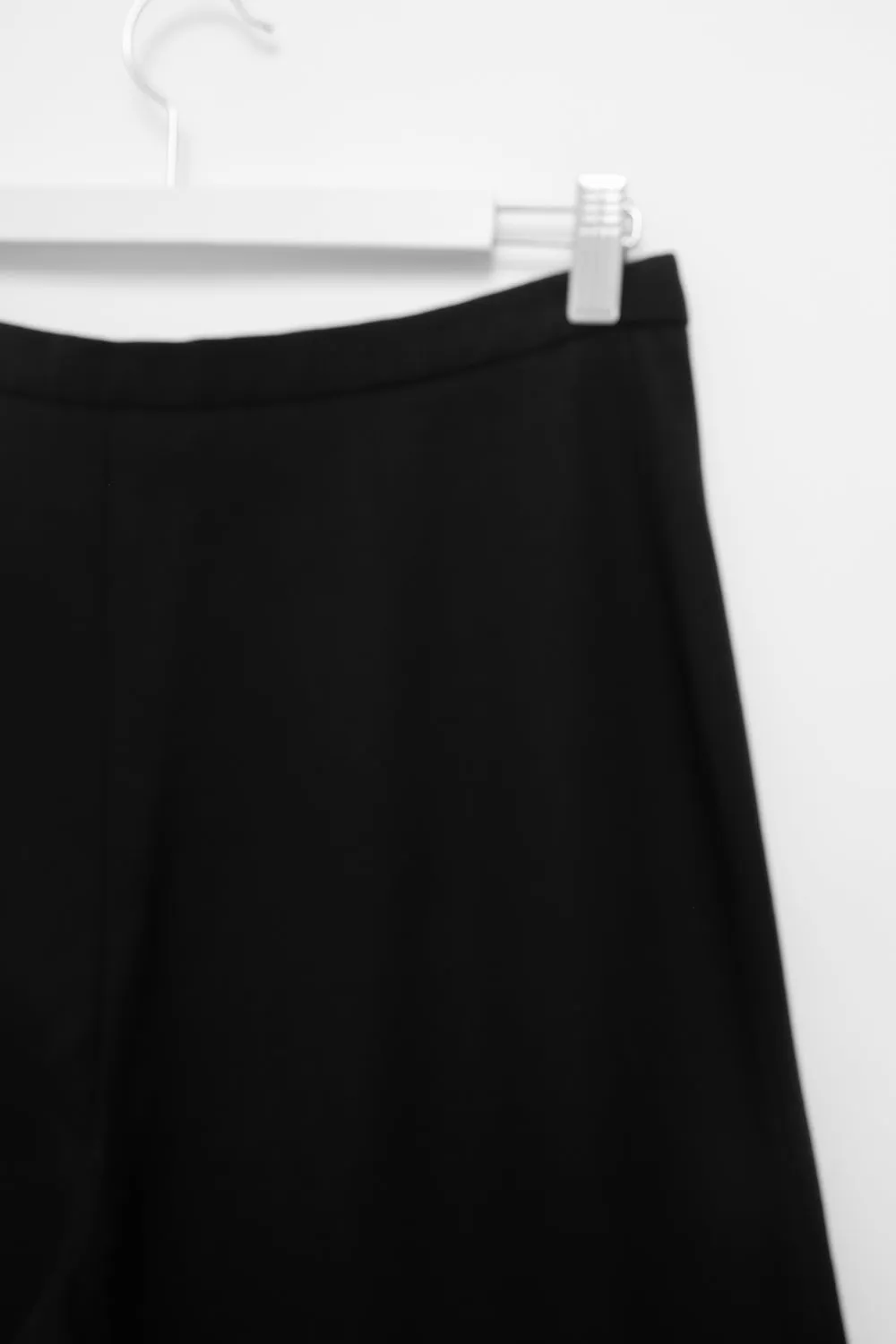0060_VINTAGE 1960 BLACK WIDE LEG PANTS