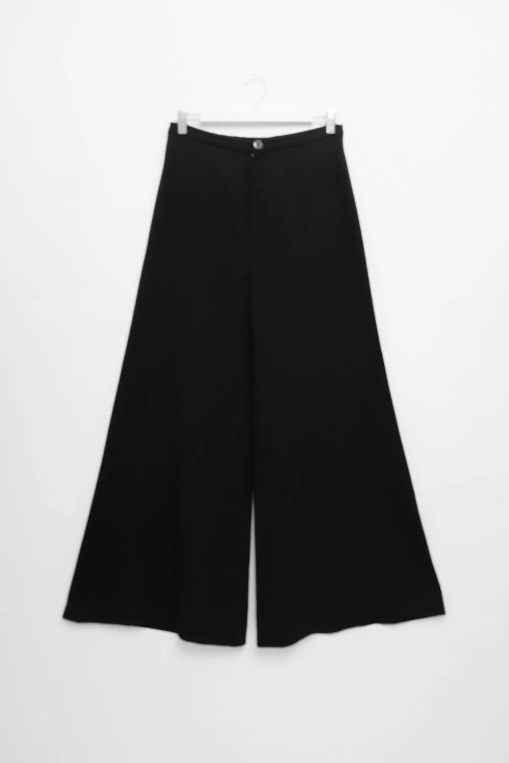 0060_VINTAGE 1960 BLACK WIDE LEG PANTS