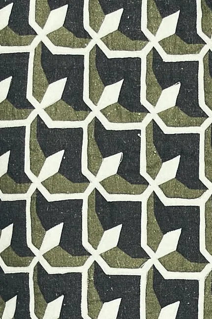 Bergen Jacket in Olive Parquet