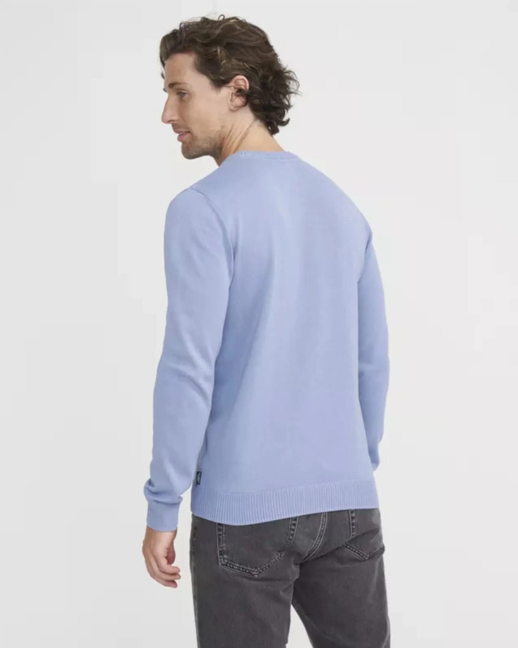 Holebrook Holger Crew Stonewash Blue
