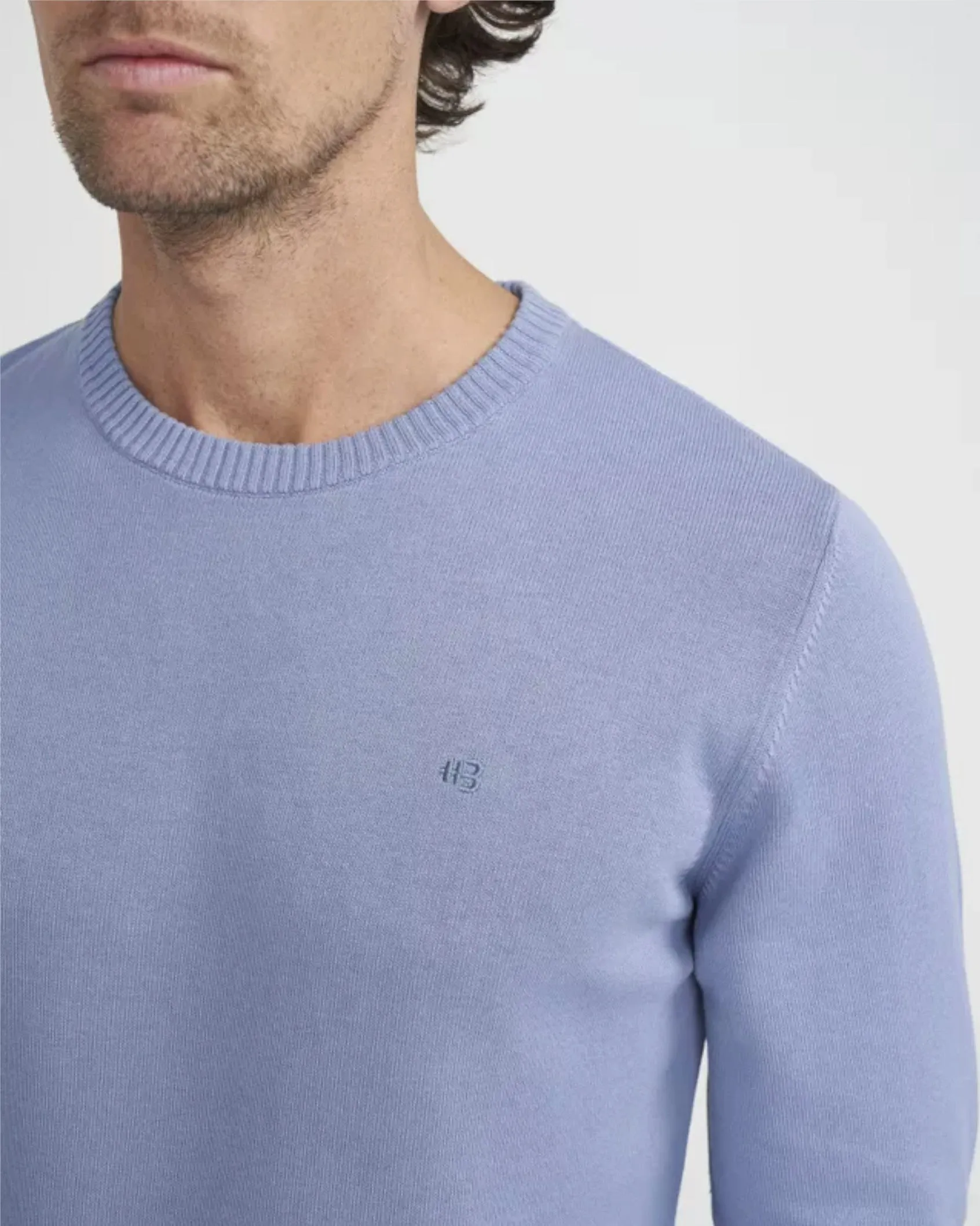 Holebrook Holger Crew Stonewash Blue