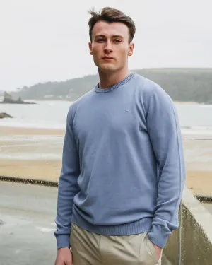 Holebrook Holger Crew Stonewash Blue