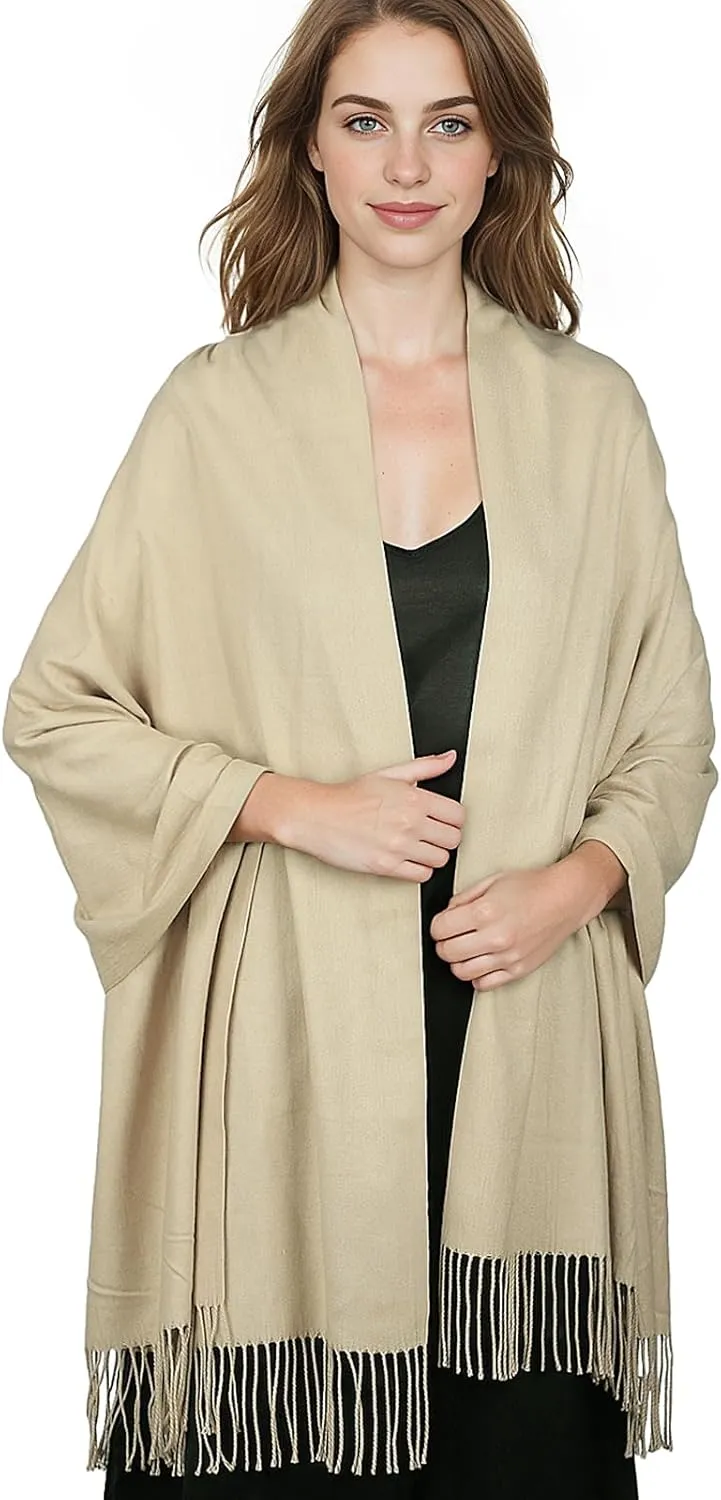 Pashmina Shawl Wraps for Women Large Winter Scarf Soft Shawls and Wraps for Evening Dresses Shawl for Wedding