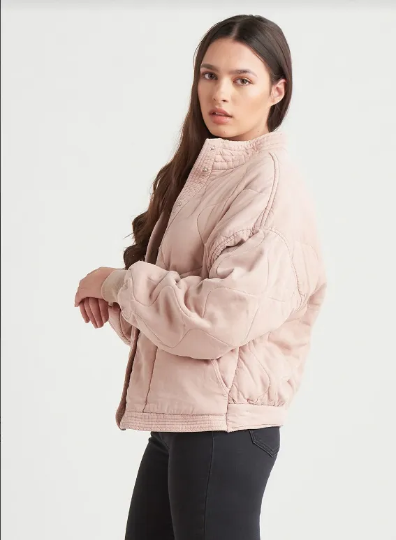 Quilted Tencel Jacket