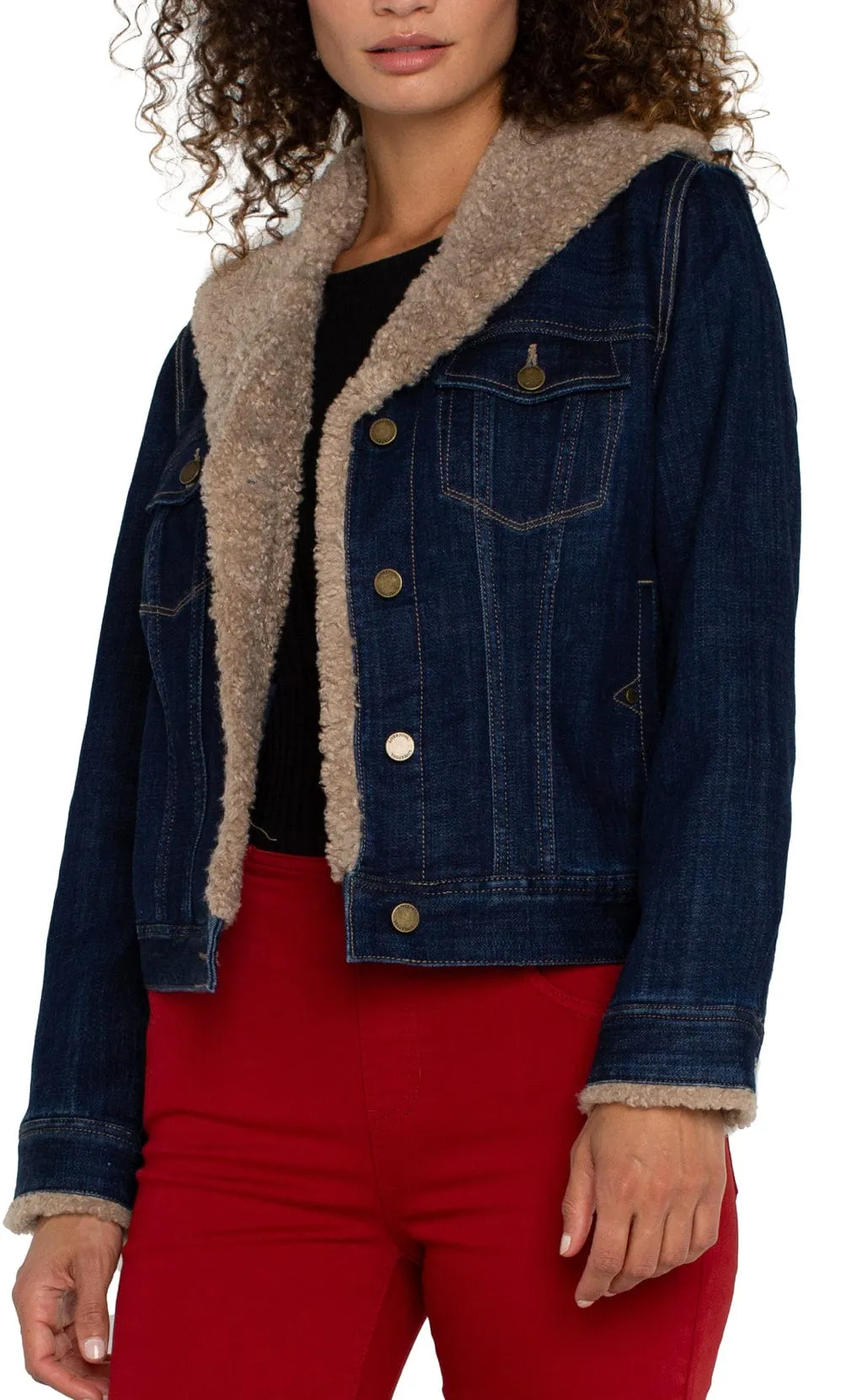 Sherpa Collar Trucker Jacket