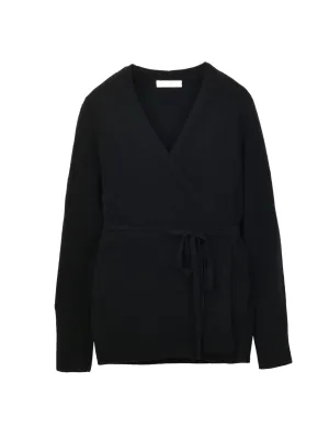 Wrap Cardigan_Black