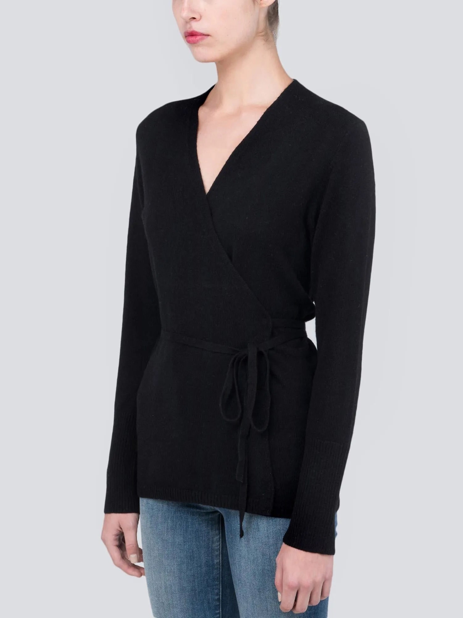 Wrap Cardigan_Black