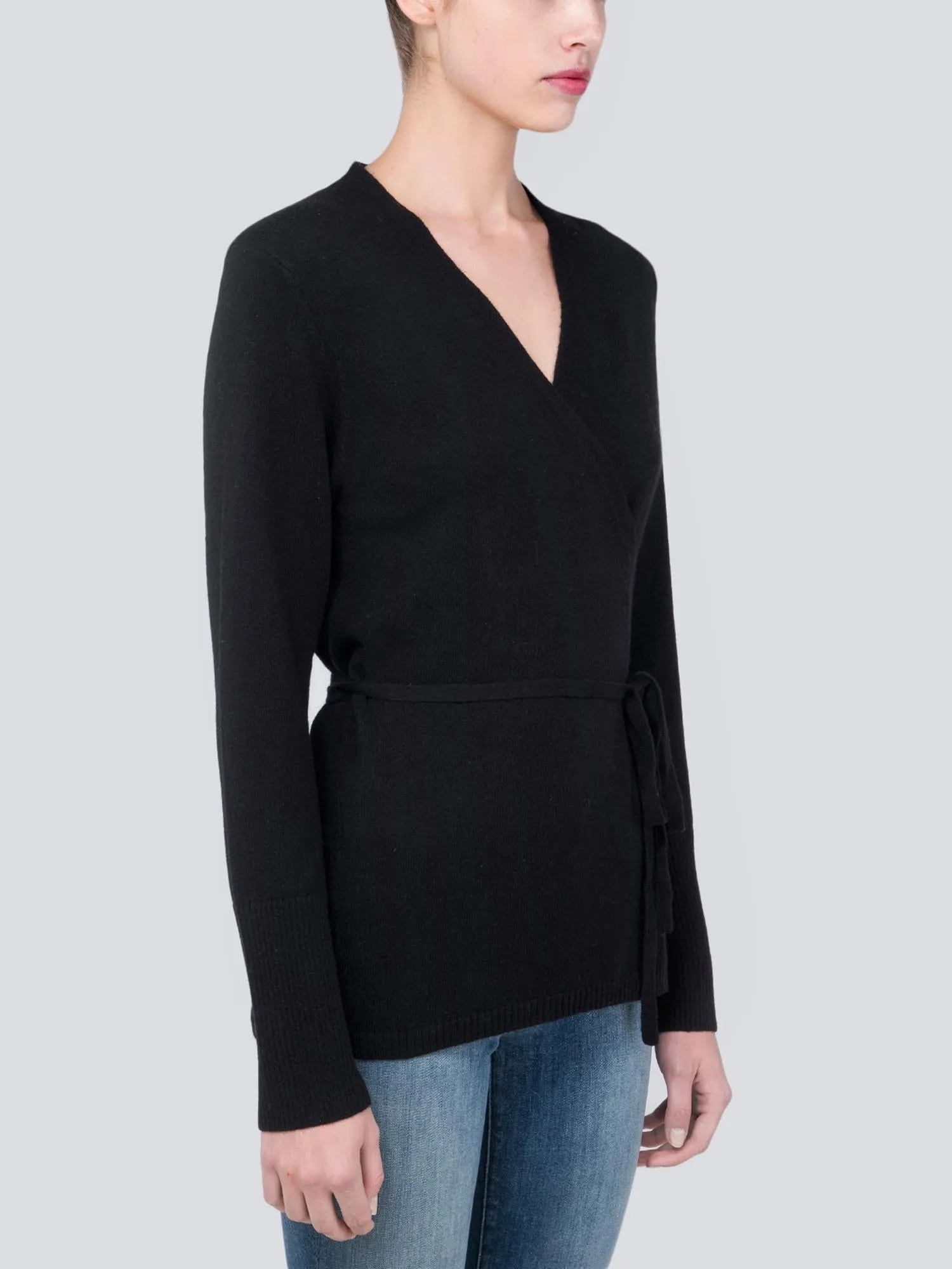 Wrap Cardigan_Black