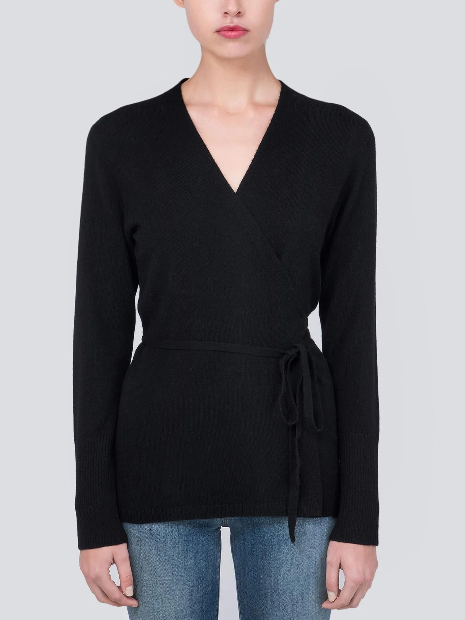 Wrap Cardigan_Black